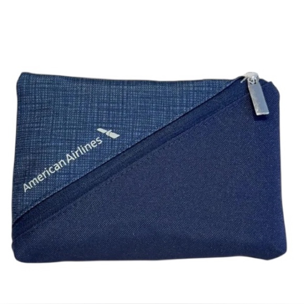 American Airlines Flagship First Class Travel Cosmetic Amenity Kit Bag